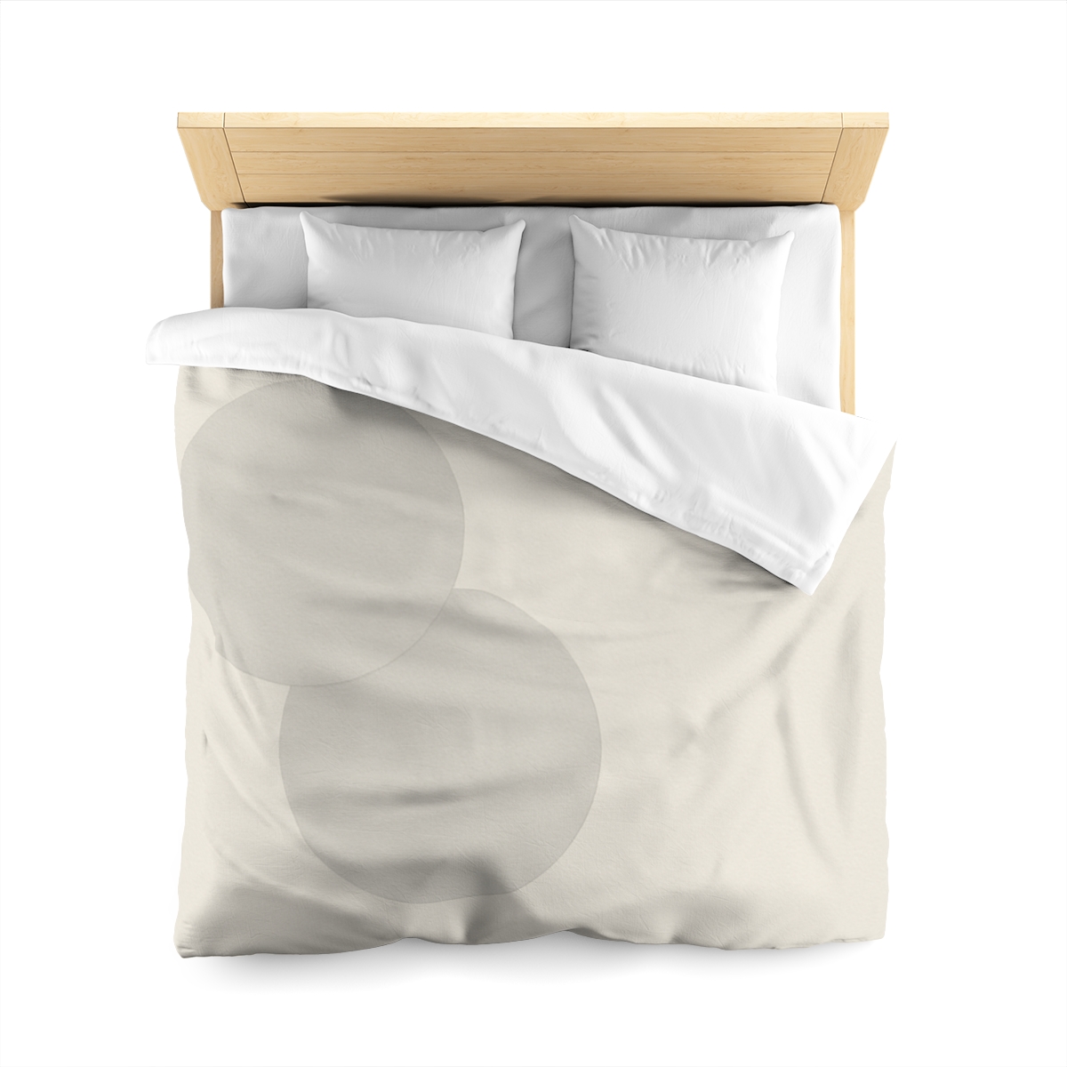 Quiet Orbit Of Three Circles designer printed duvets