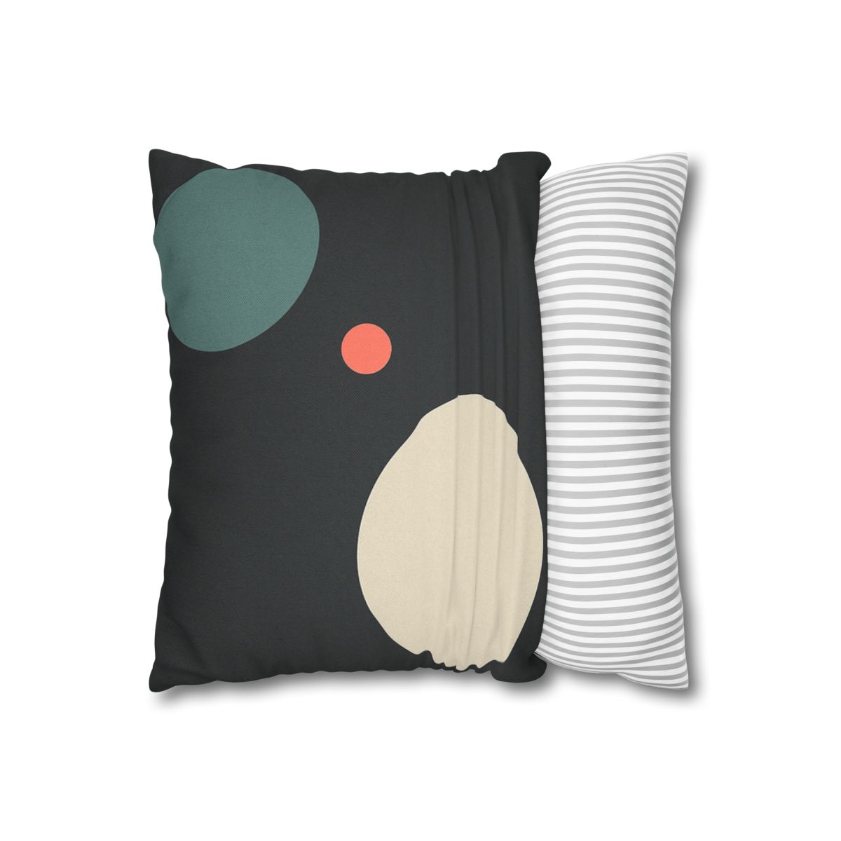 Quiet Orbit Of Three Circles trendy patterned pillow cases