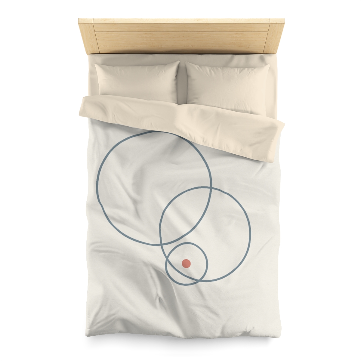 Quiet Orbit Of Three Rings personalized bedding duvets