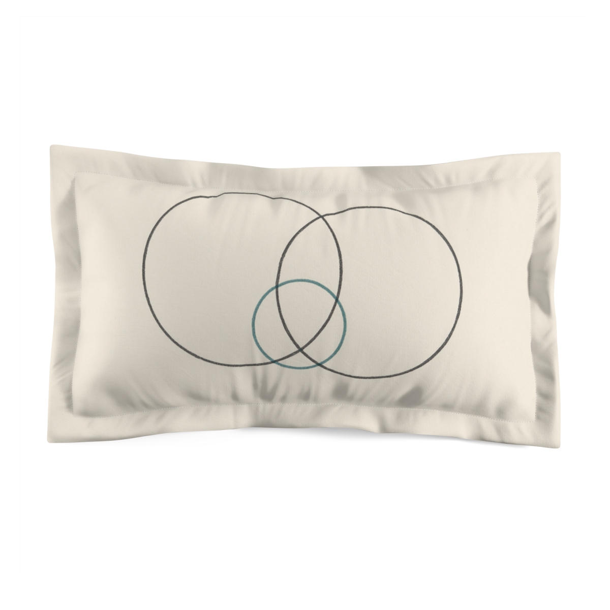 Quiet Orbit Of Three Rings custom pillows