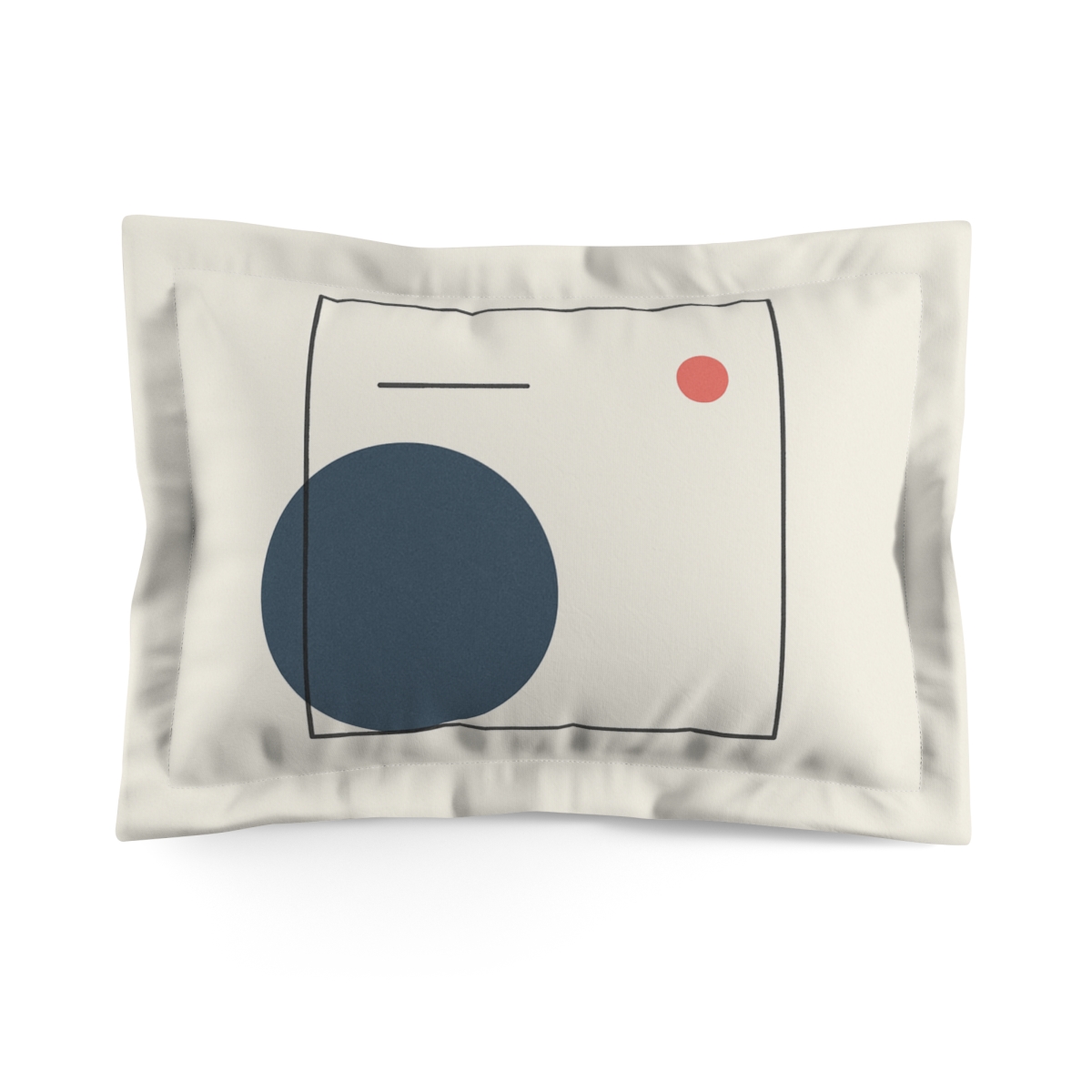 Quiet Orbit With Broken Frame unique shape pillows