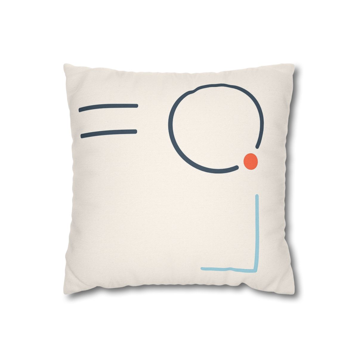 Quiet Orbit With Offset Bars personalized pillow covers