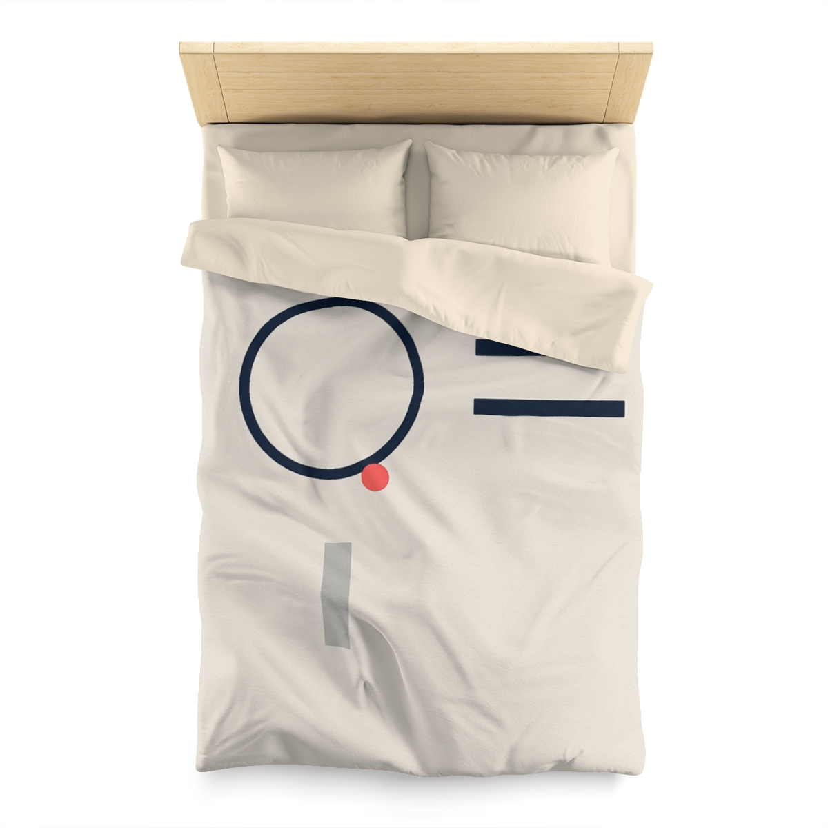 Quiet Orbit With Offset Bars personalized bedding duvets