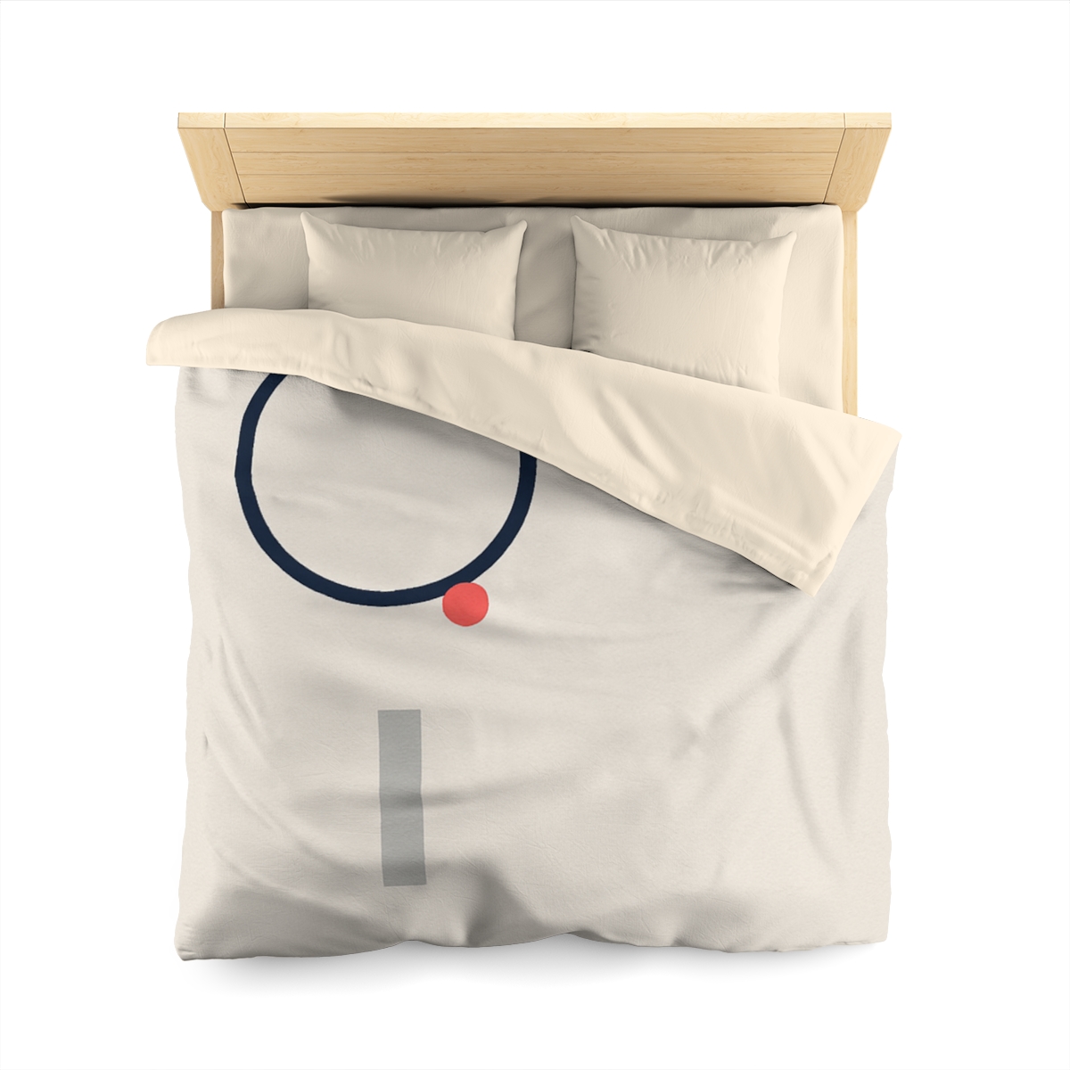 Quiet Orbit With Offset Bars personalized bedding duvets