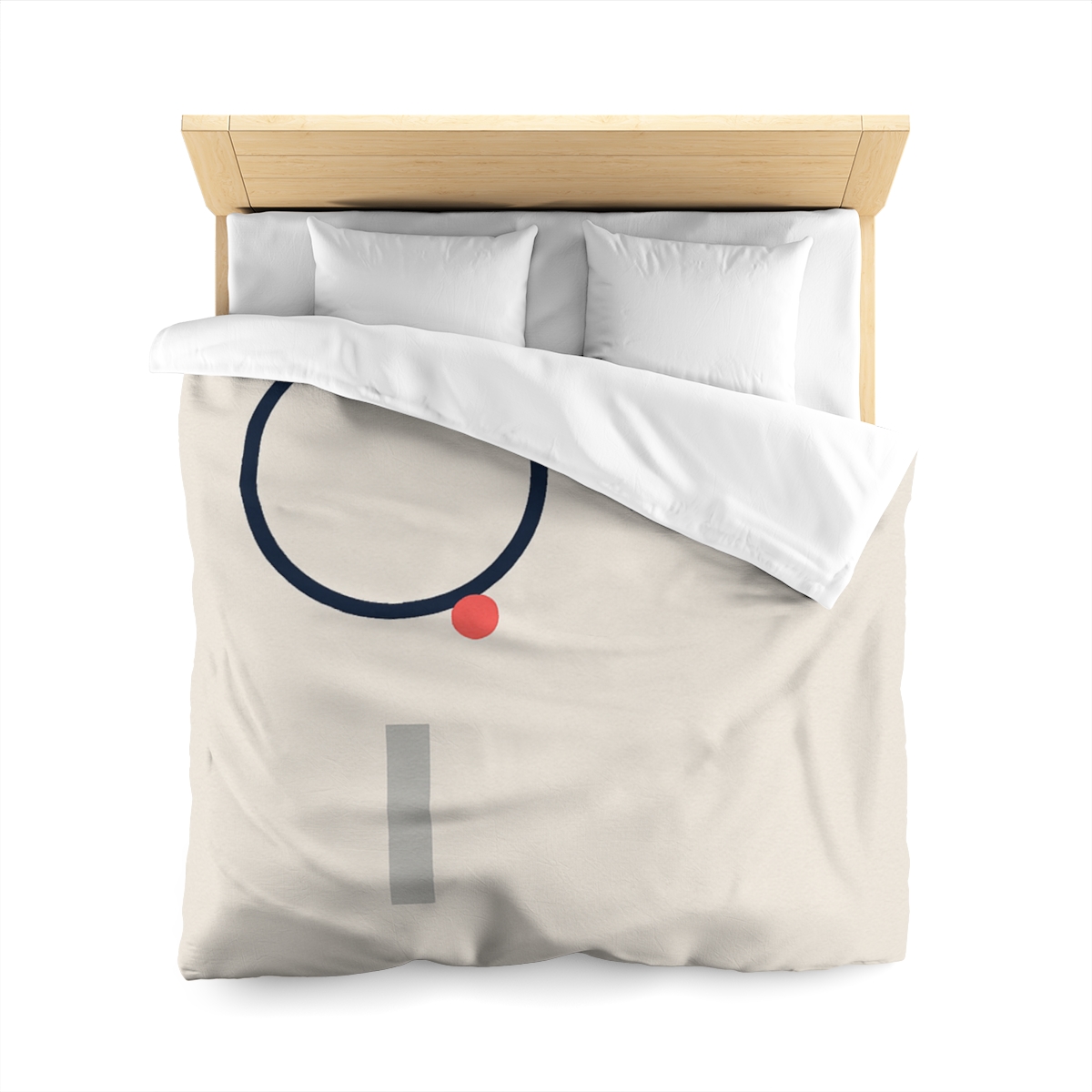 Quiet Orbit With Offset Bars personalized bedding duvets