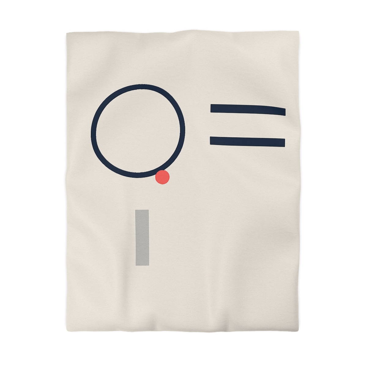 Quiet Orbit With Offset Bars personalized bedding duvets