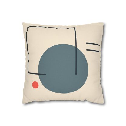 Quiet Orbit With Offset Frame unique gift pillow cases