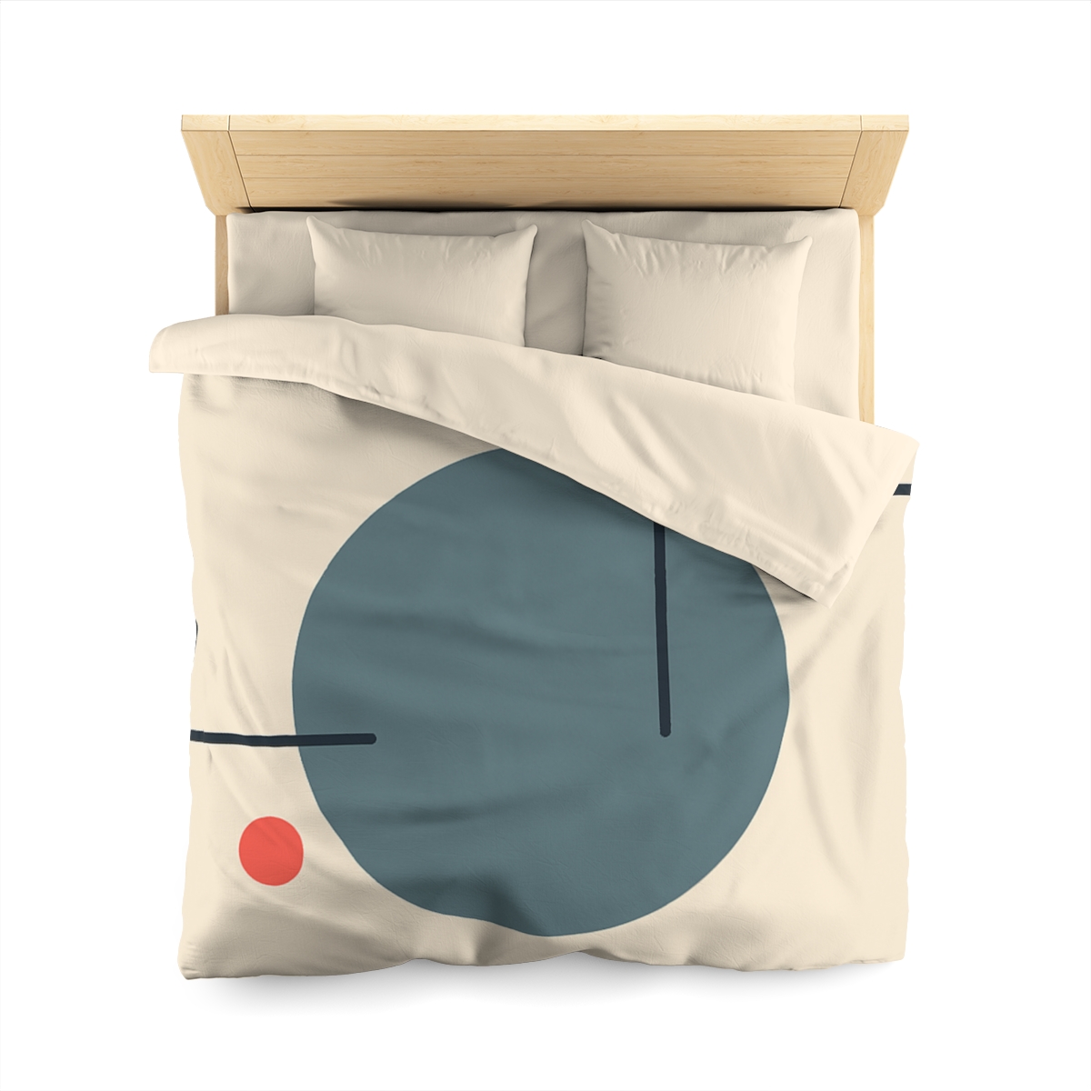 Quiet Orbit With Offset Frame warm winter duvets