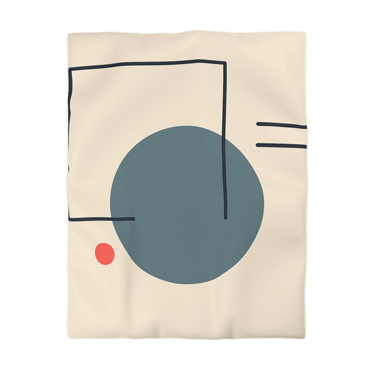 Quiet Orbit With Offset Frame warm winter duvets