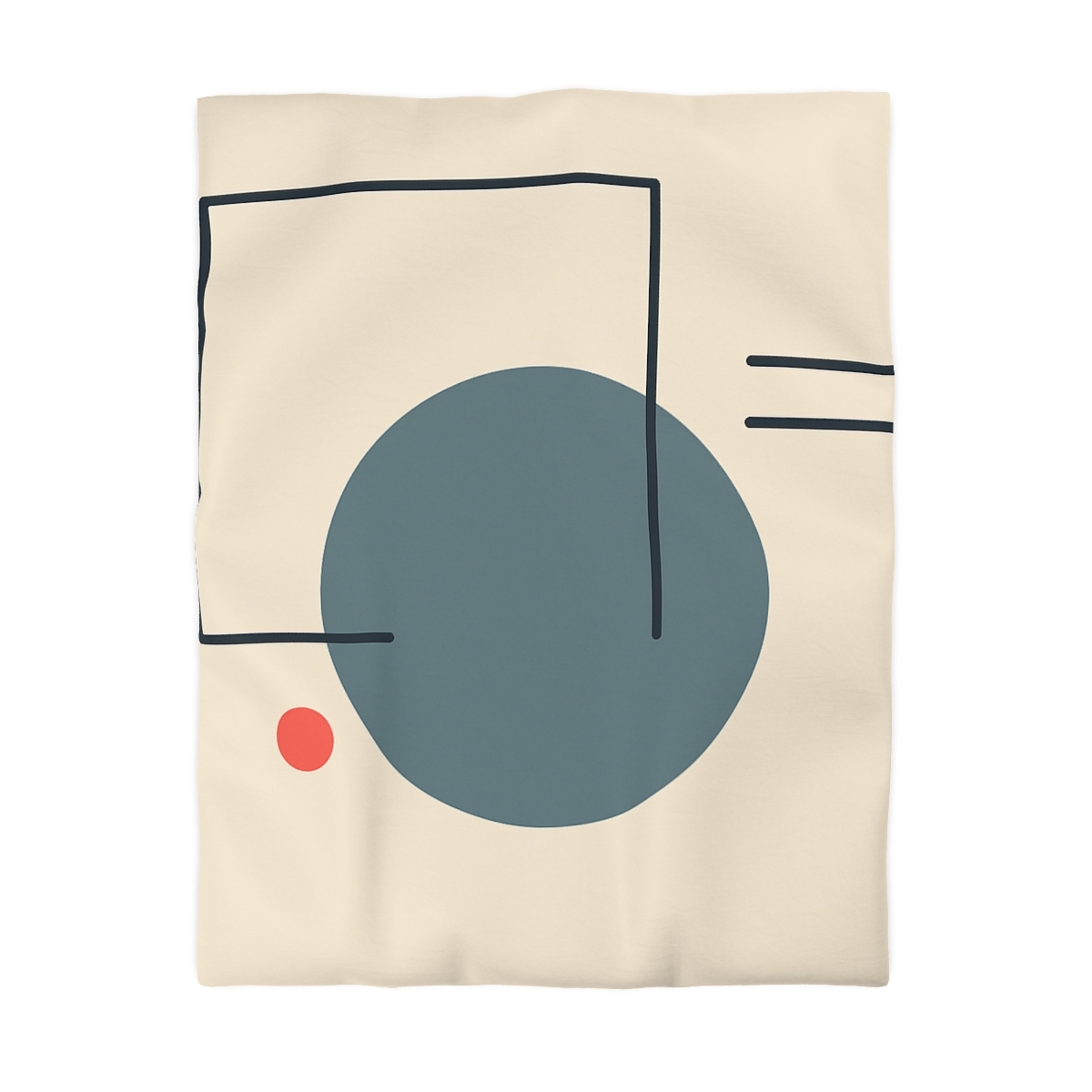 Quiet Orbit With Offset Frame warm winter duvets