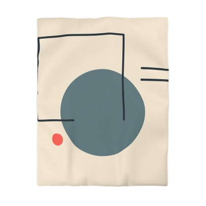 Quiet Orbit With Offset Frame warm winter duvets