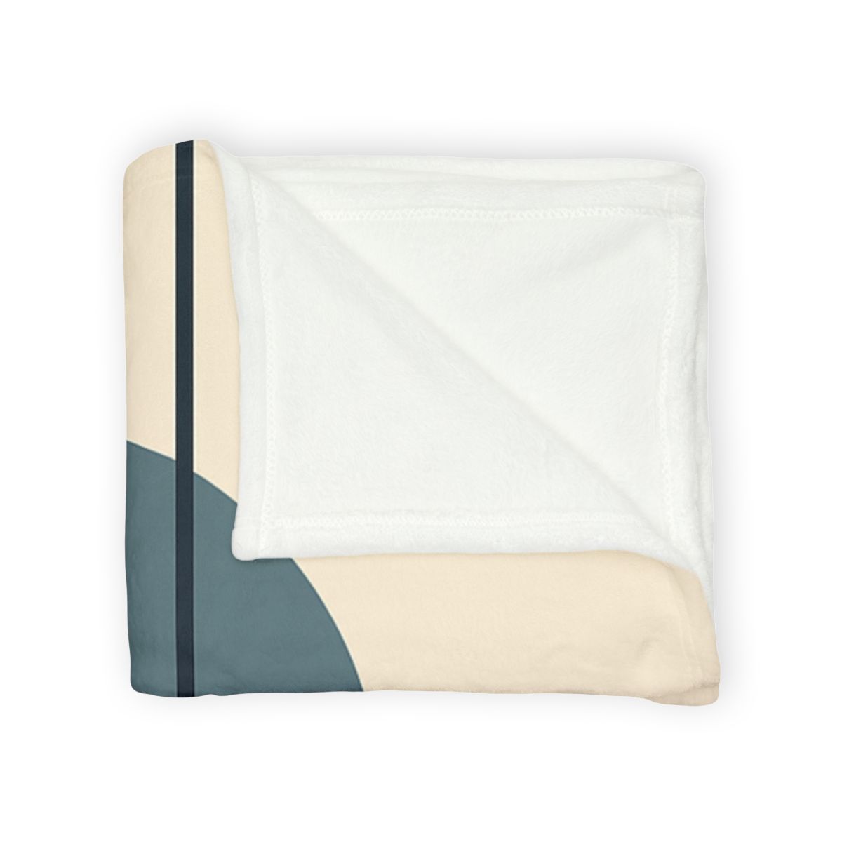 Quiet Orbit With Offset Frame personalized cozy blankets