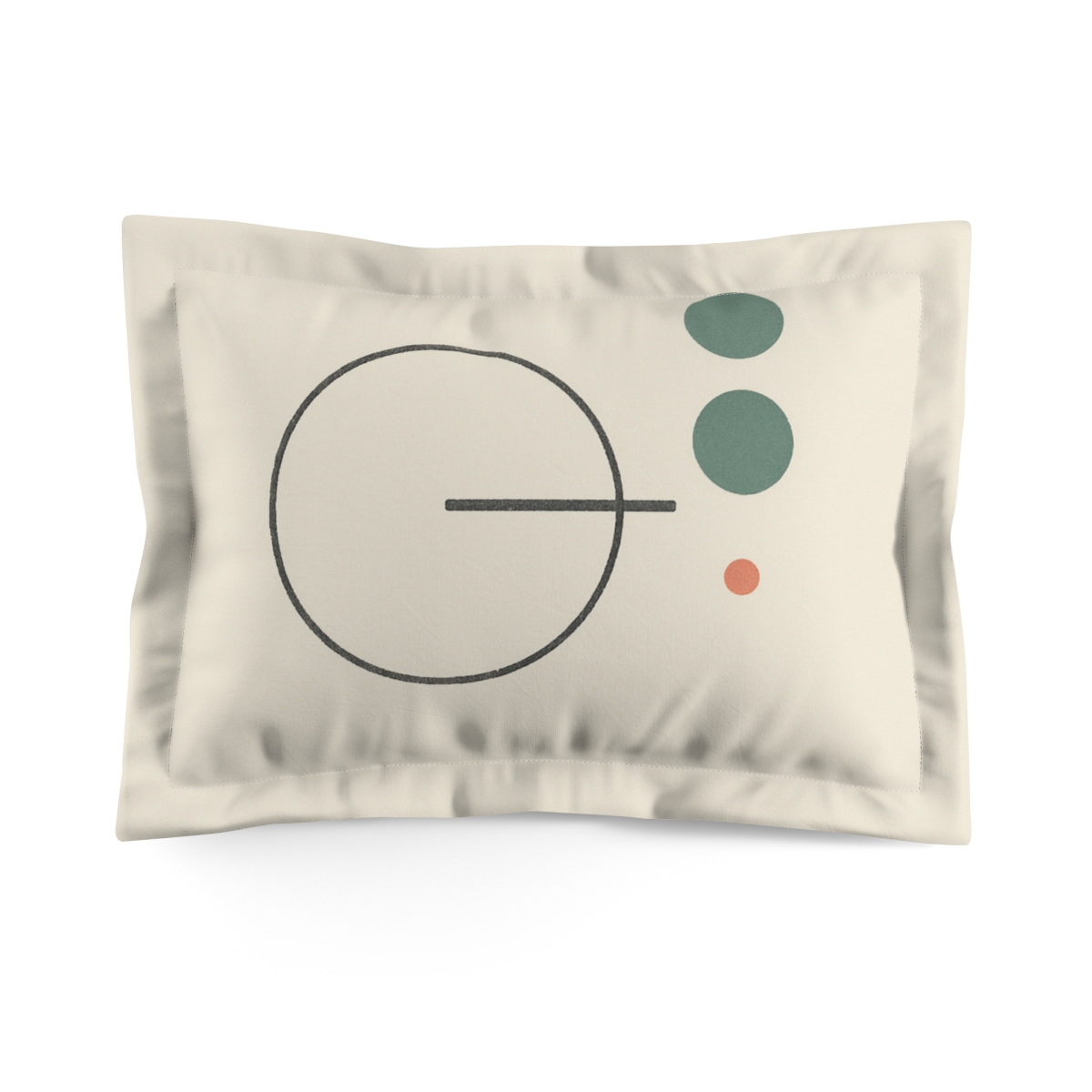 Quiet Orbit With Split Bar custom pillows