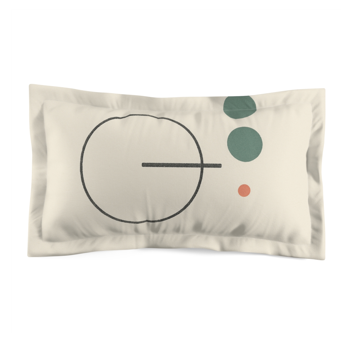 Quiet Orbit With Split Bar custom pillows