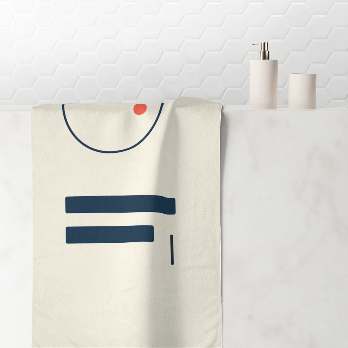 Quiet Orbit With Split Bars comfortable face towels