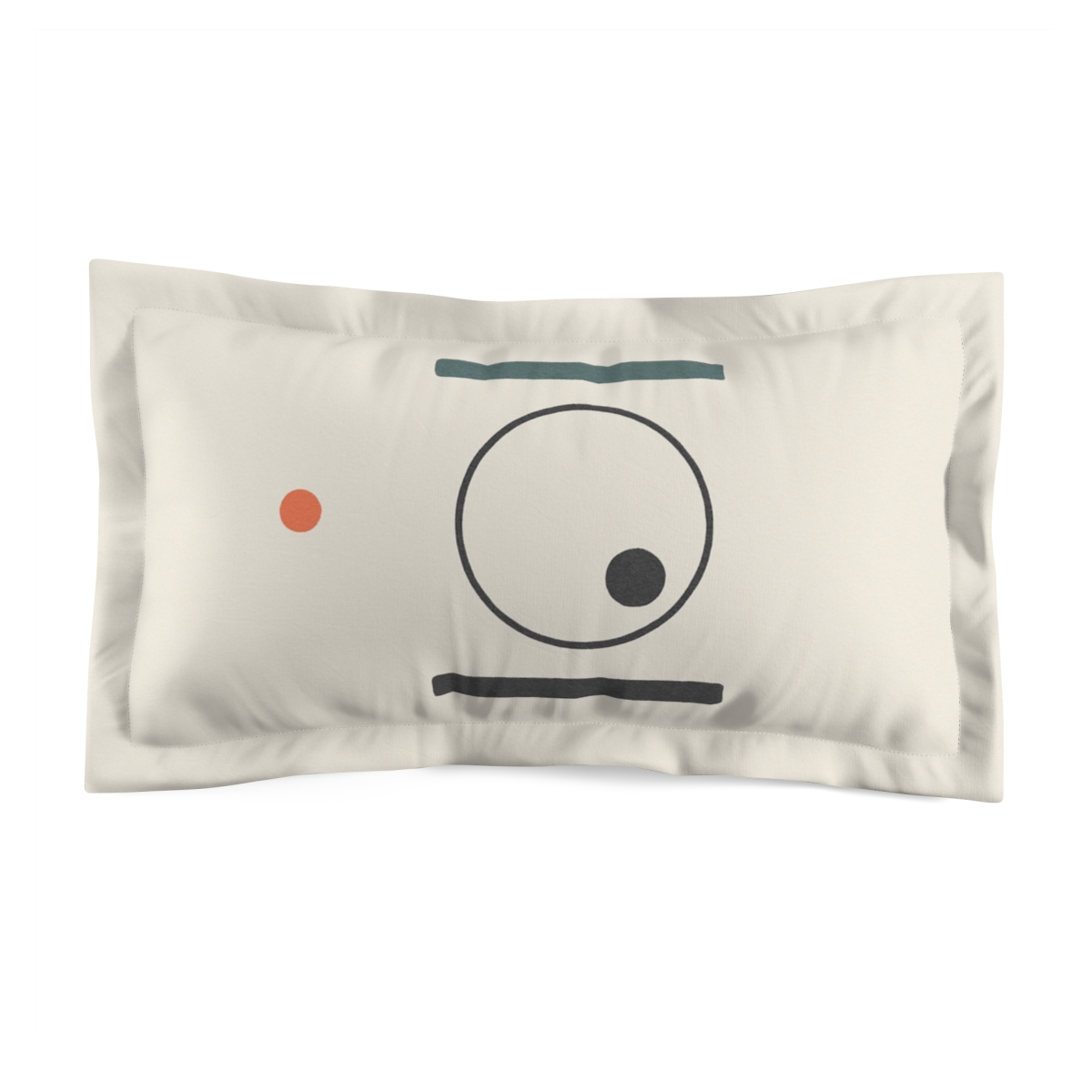 Quiet Orbit With Split Bars personalized decorative pillows