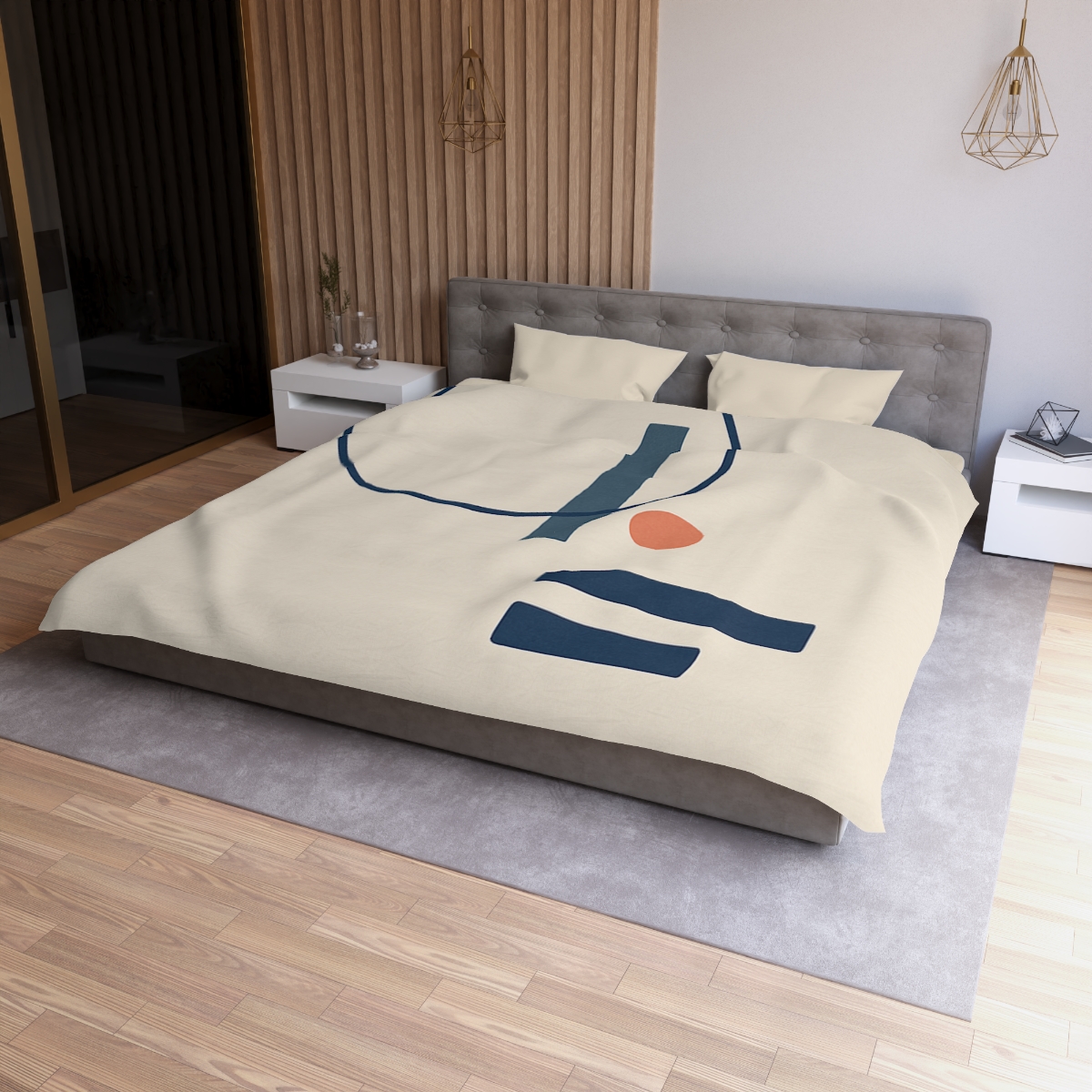 Quiet Orbit With Split Bars warm winter duvets