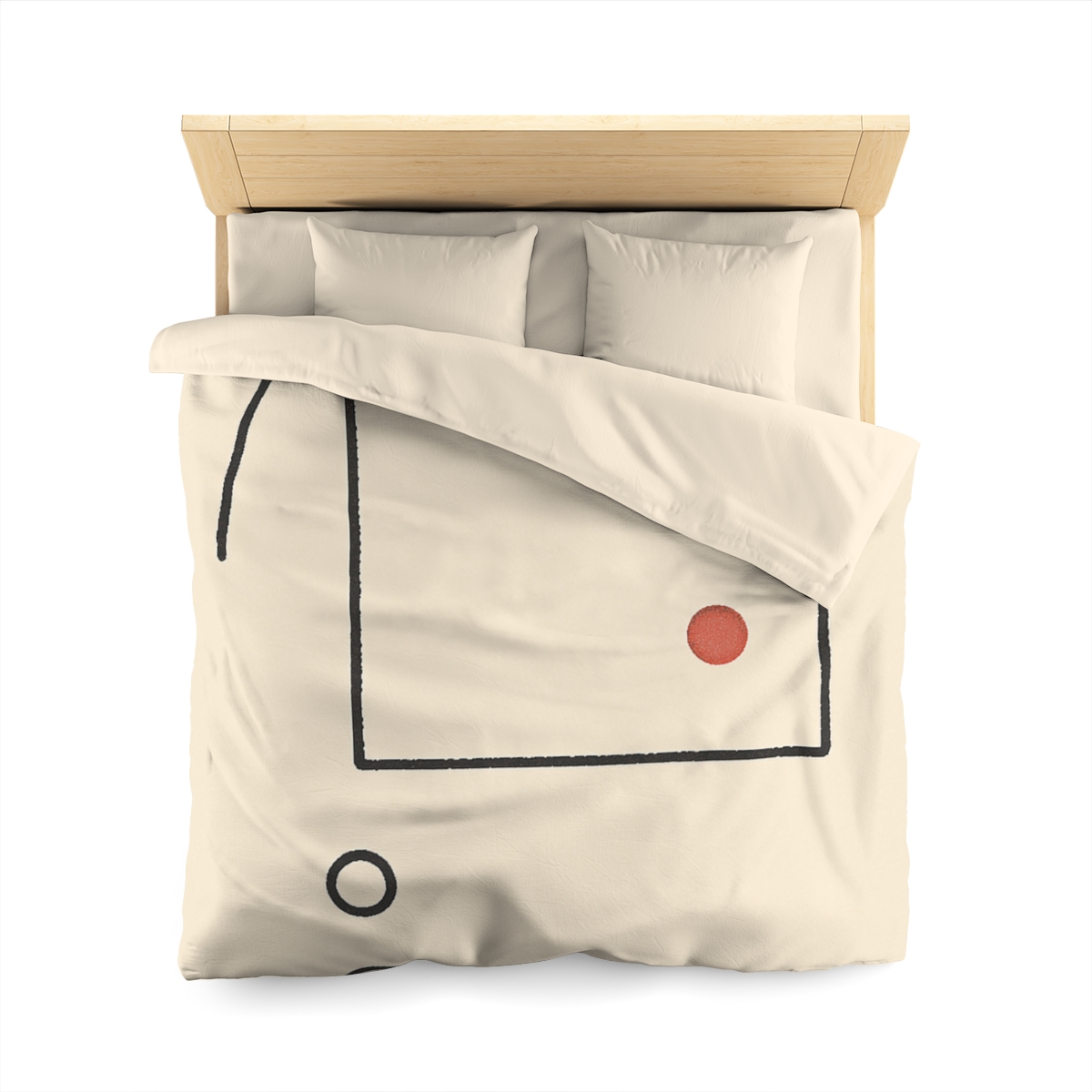 Quiet Orbit With Split Frame stylish duvet covers