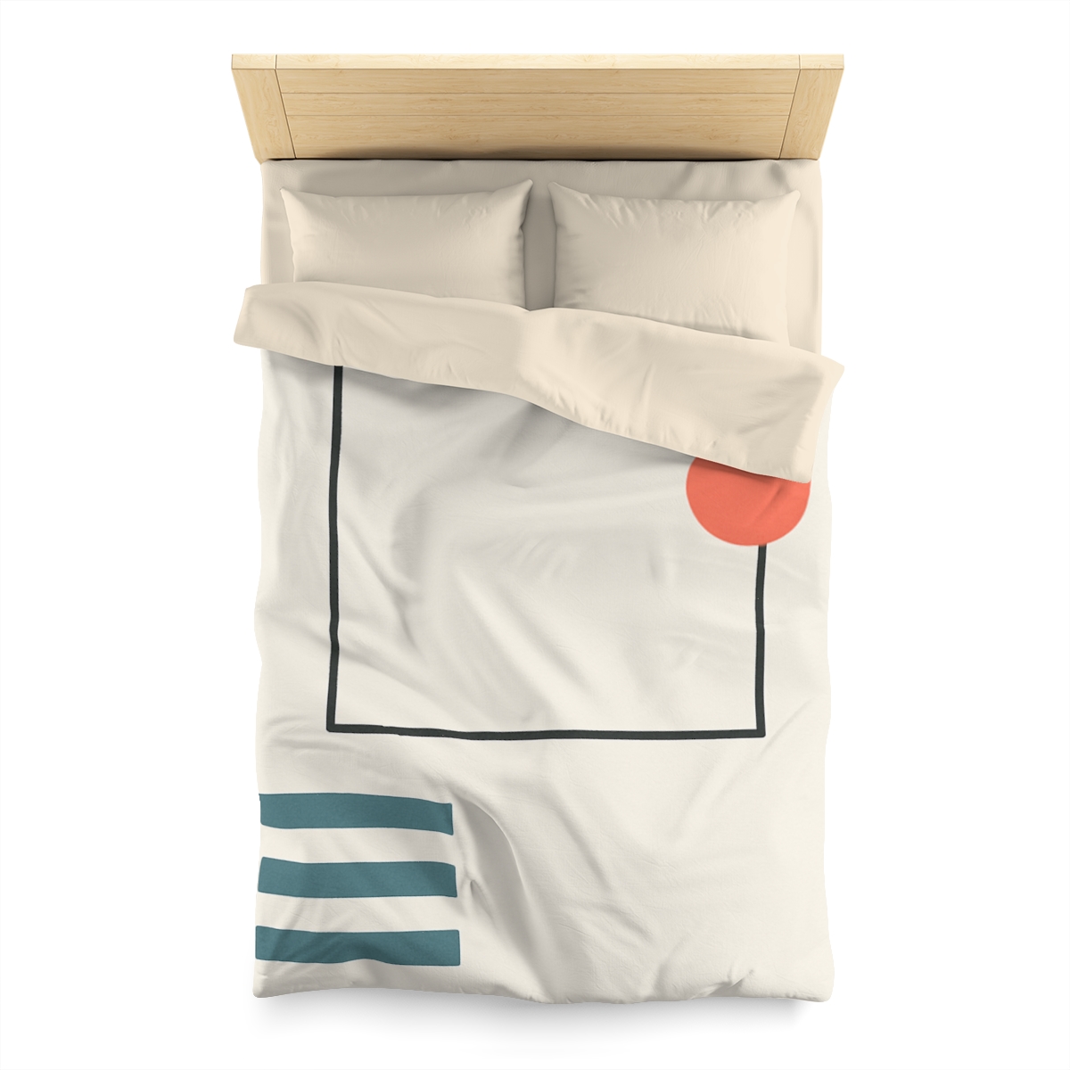 Quiet Orbit With Split Frame personalized bedding duvets