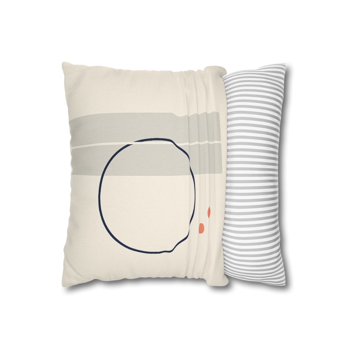 Quiet Orbit With Split Panel trendy patterned pillow cases