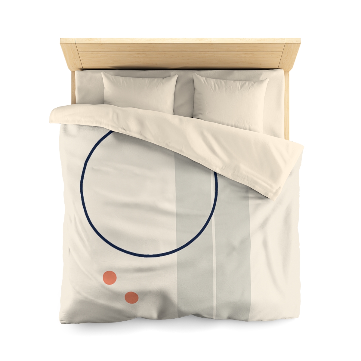 Quiet Orbit With Split Panel stylish duvet covers