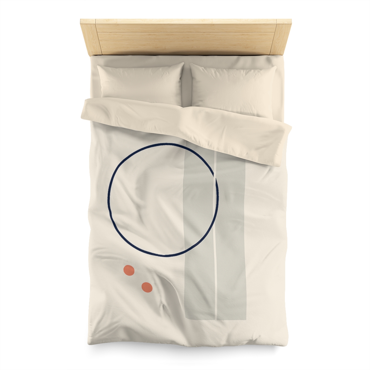 Quiet Orbit With Split Panel stylish duvet covers