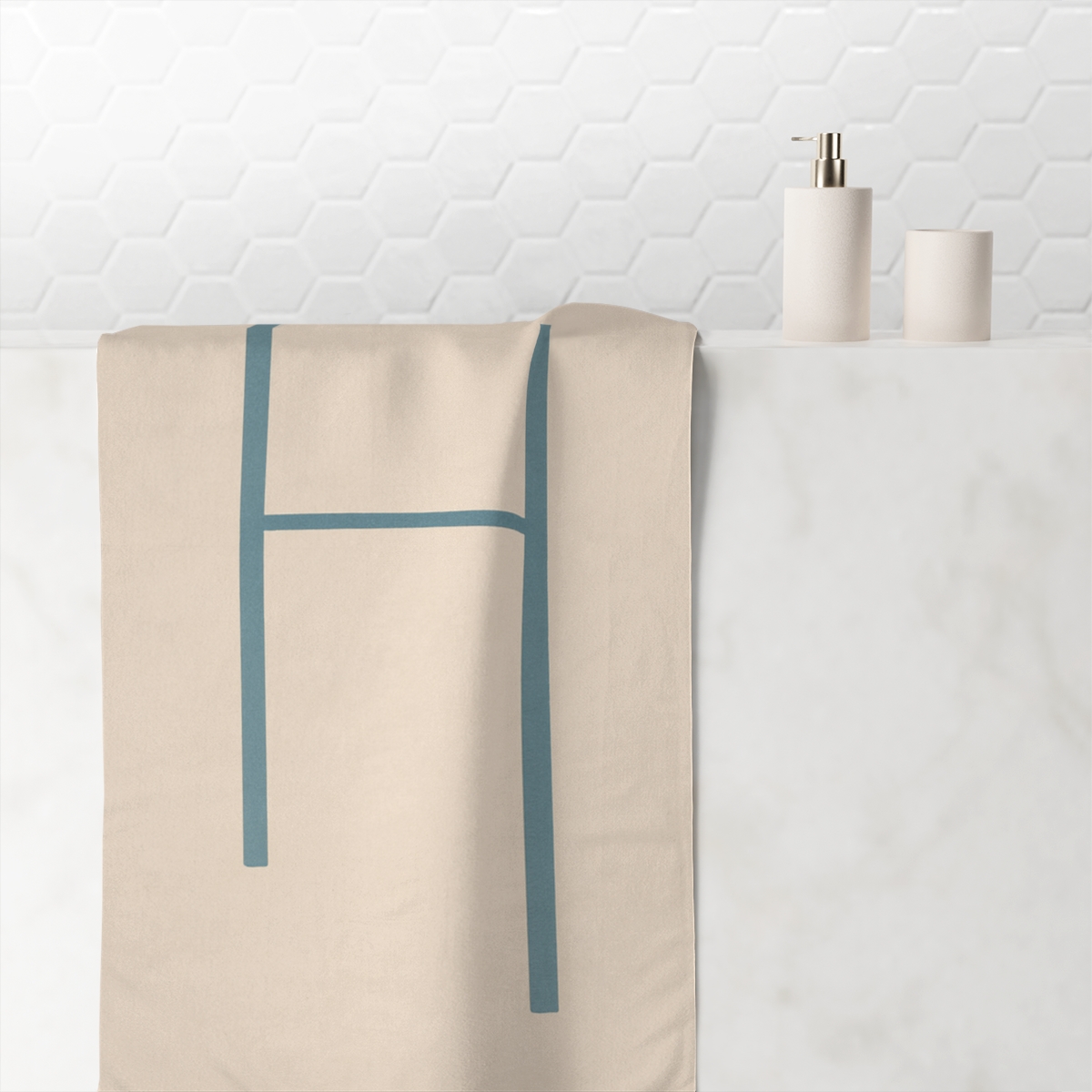 Quiet Overlap Of Vertical Lines unique gift towels