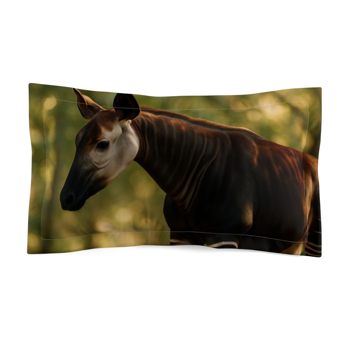 Quiet Rarity Okapi custom pillows