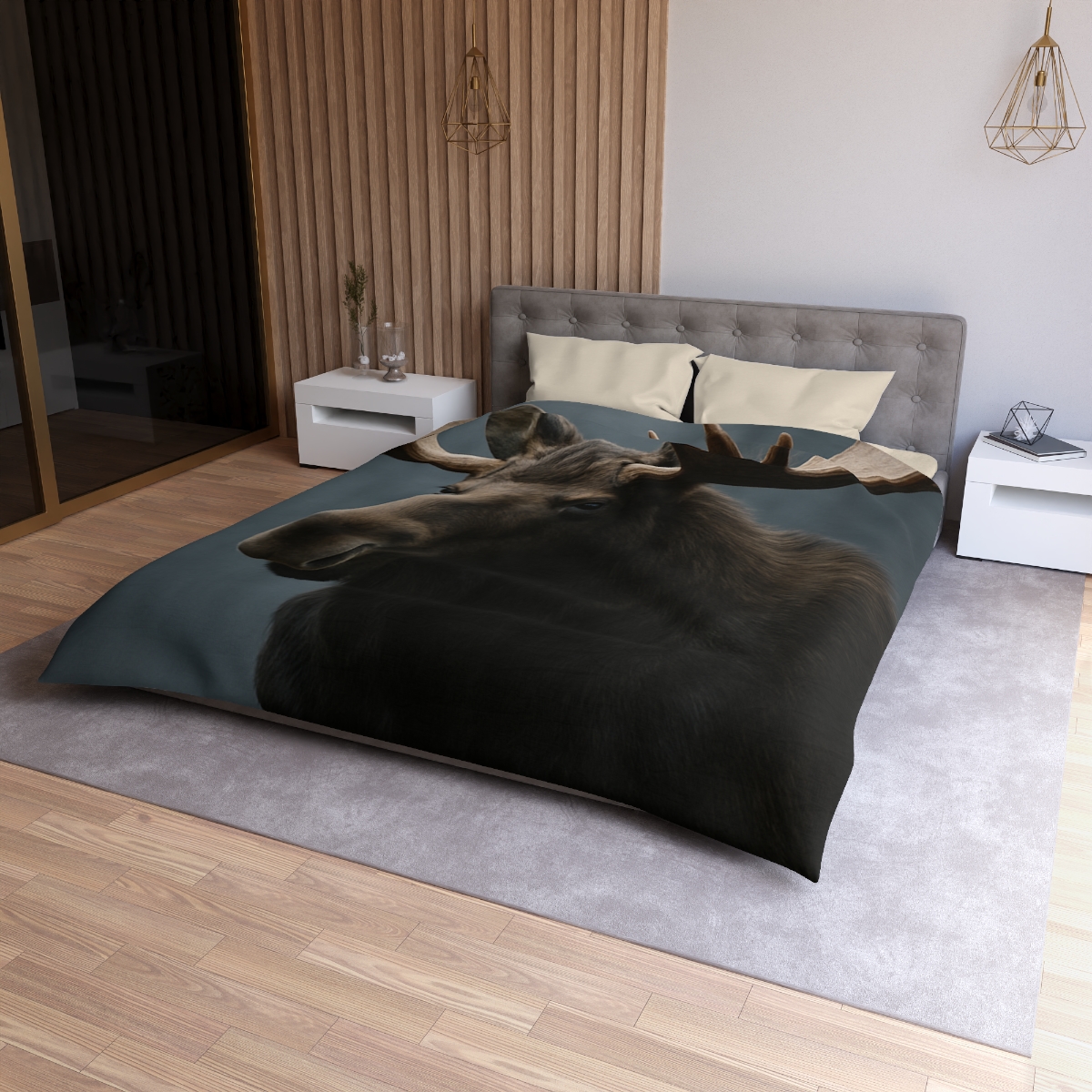 Quiet Titan Moose warm winter duvets