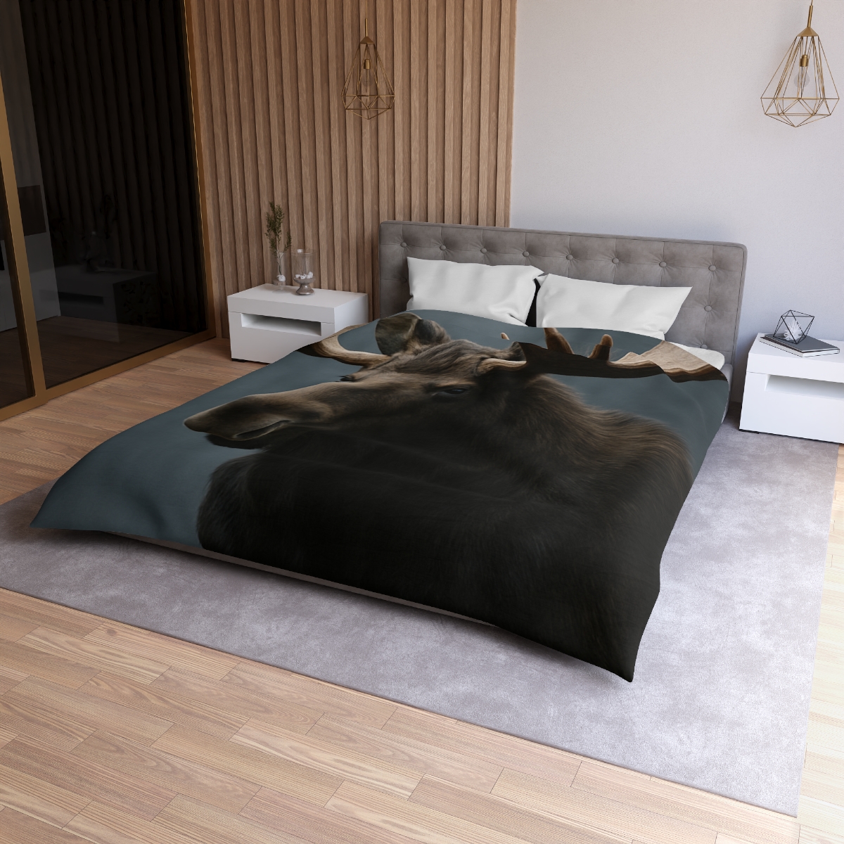 Quiet Titan Moose warm winter duvets