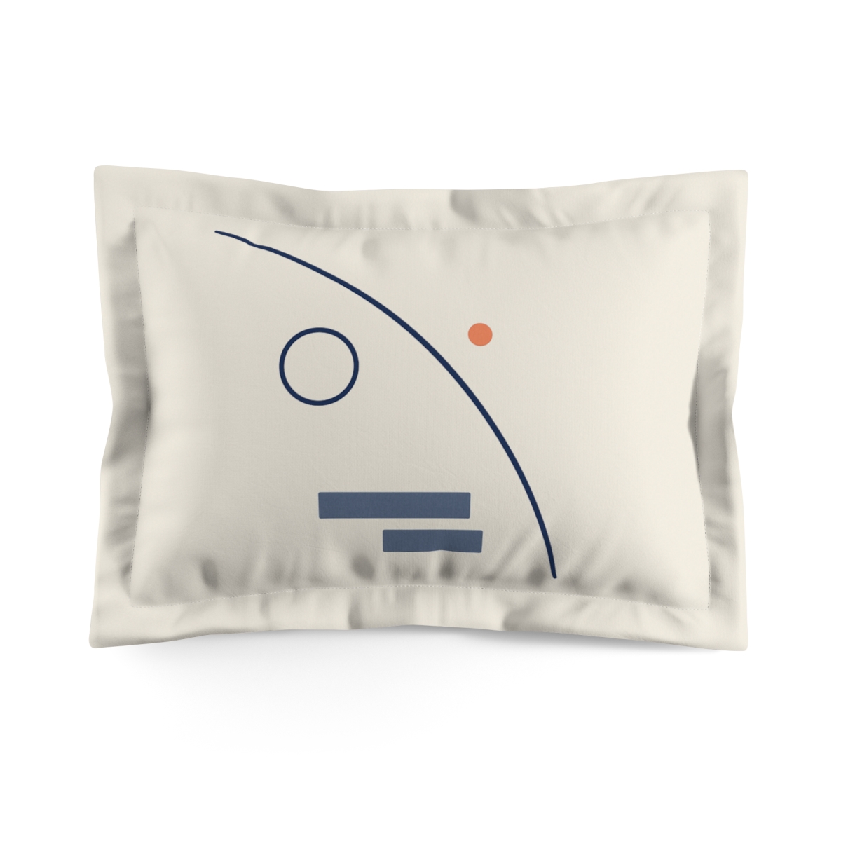 Quiet Transit Arc With Four Markers stylish throw pillows