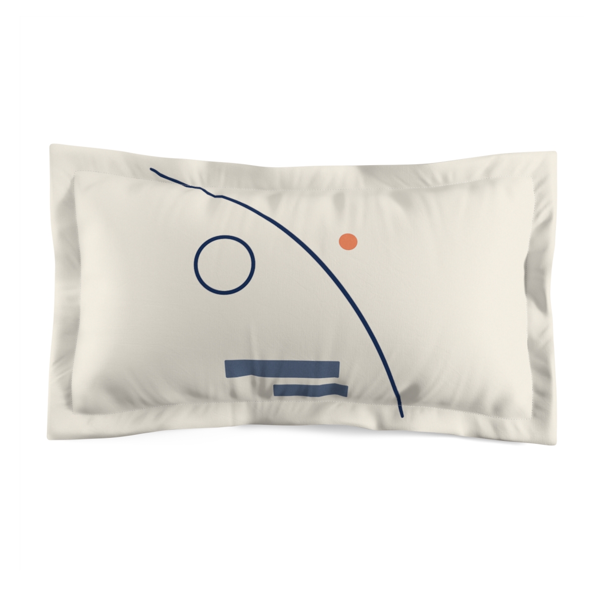 Quiet Transit Arc With Four Markers stylish throw pillows