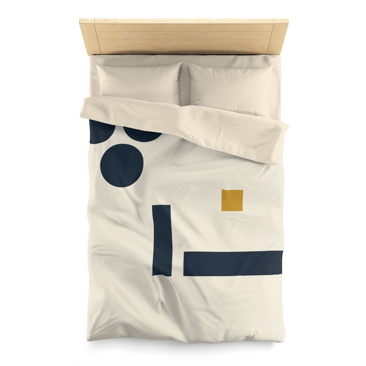 Quiet Triad And Offset Bars unique patterned duvets