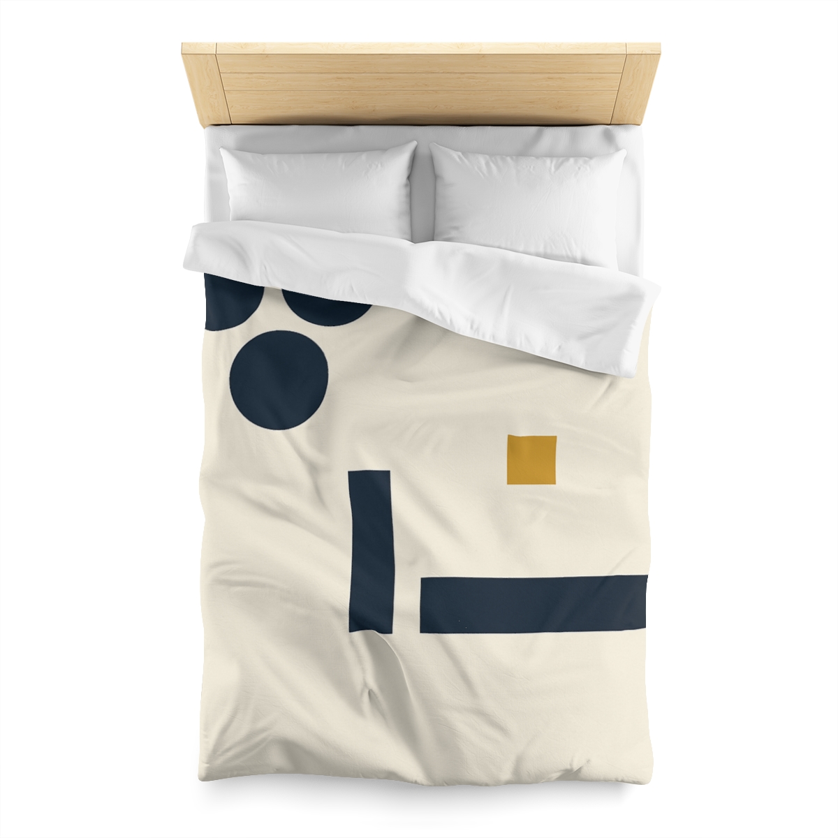 Quiet Triad And Offset Bars unique patterned duvets