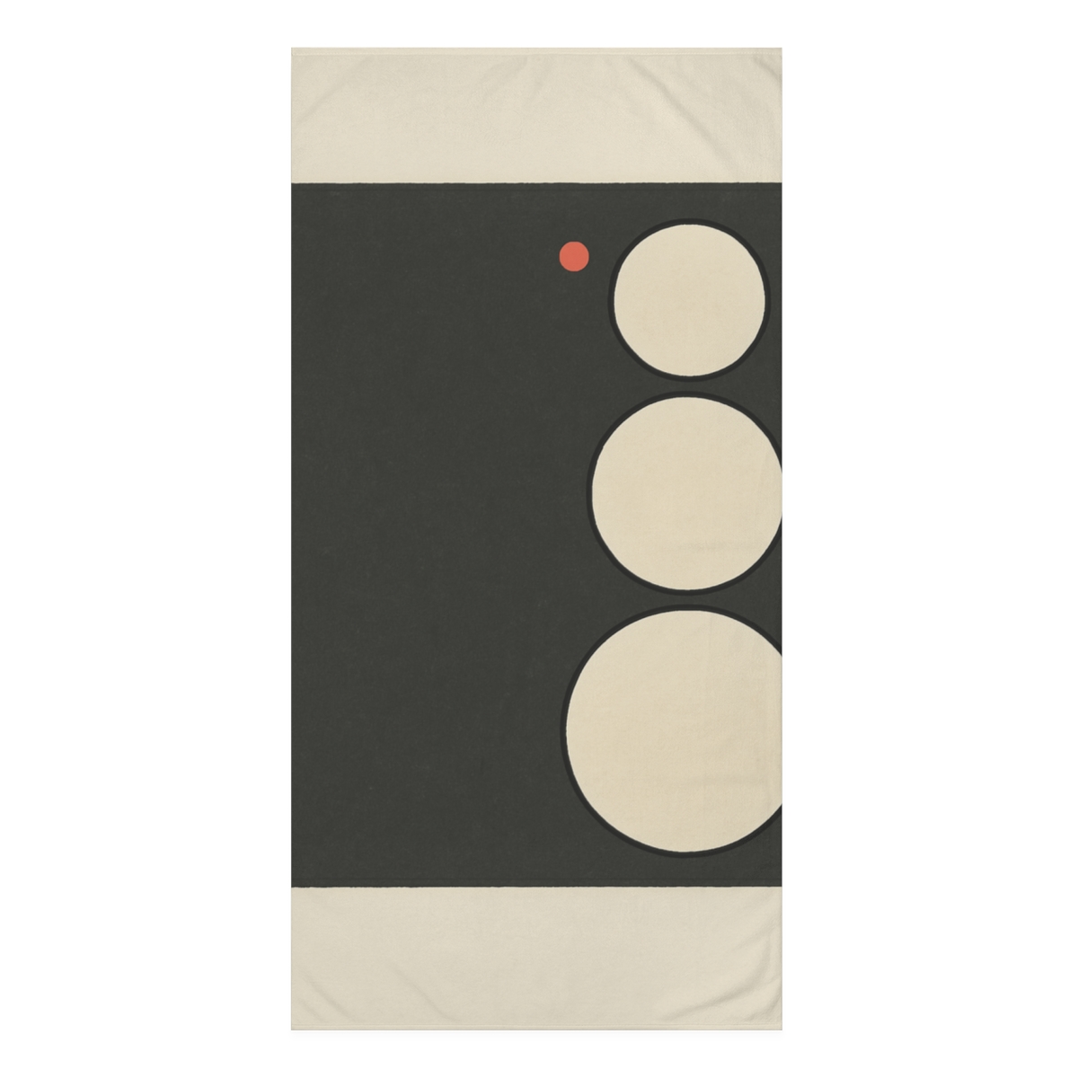 Quiet Triad Over Open Square trendy hand towels