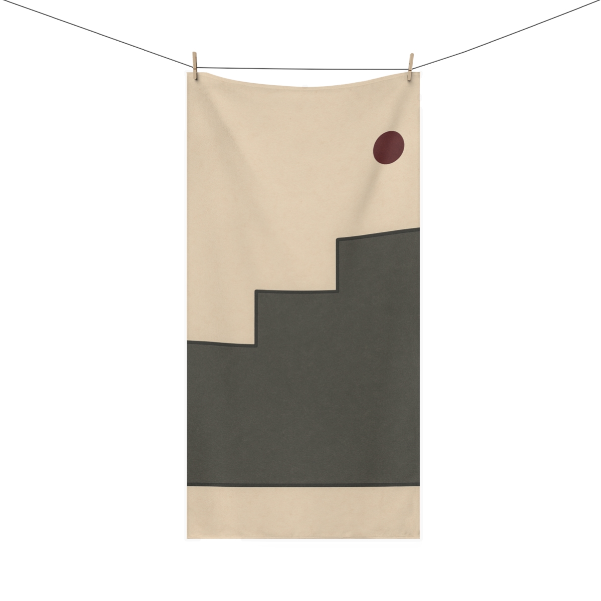Quiet Triad Stellar personalized bath towels