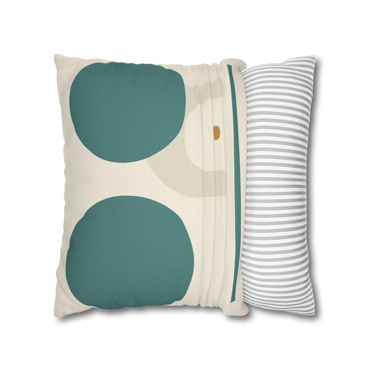 Quiet Triad With Offset Arc custom pillow cases