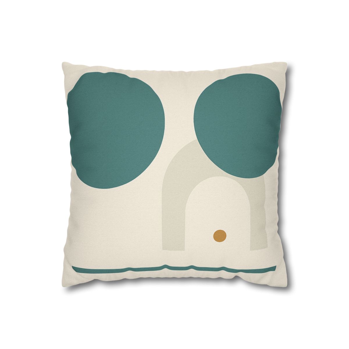 Quiet Triad With Offset Arc custom pillow cases