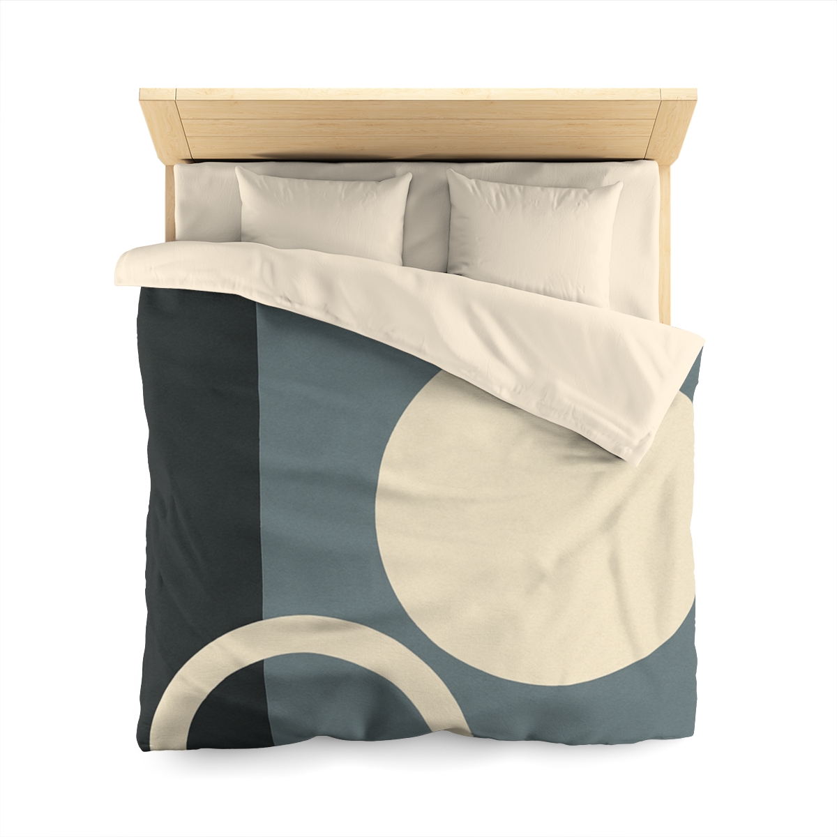 Quiet Triad With Offset Arc stylish duvet covers