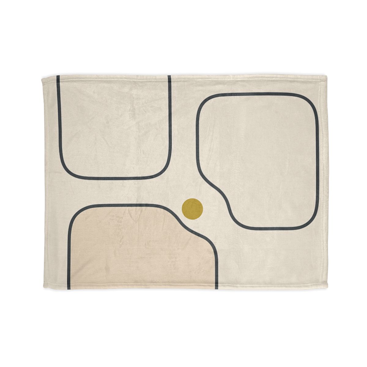 Quiet Triad With Open Center stylish throw blankets
