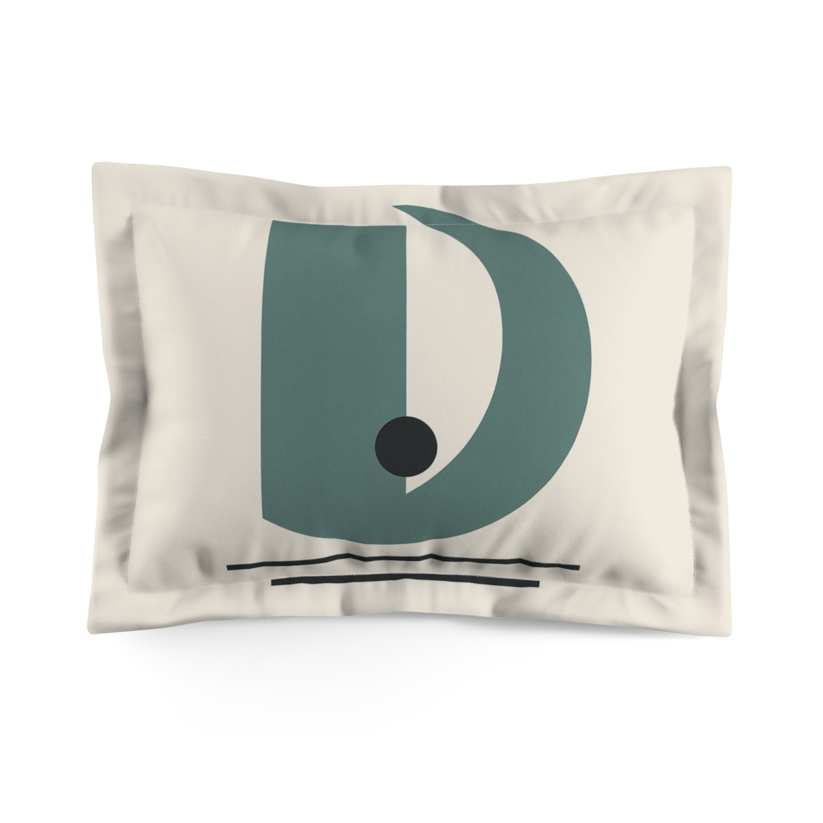 Quiet Triad With Open Crescent stylish throw pillows