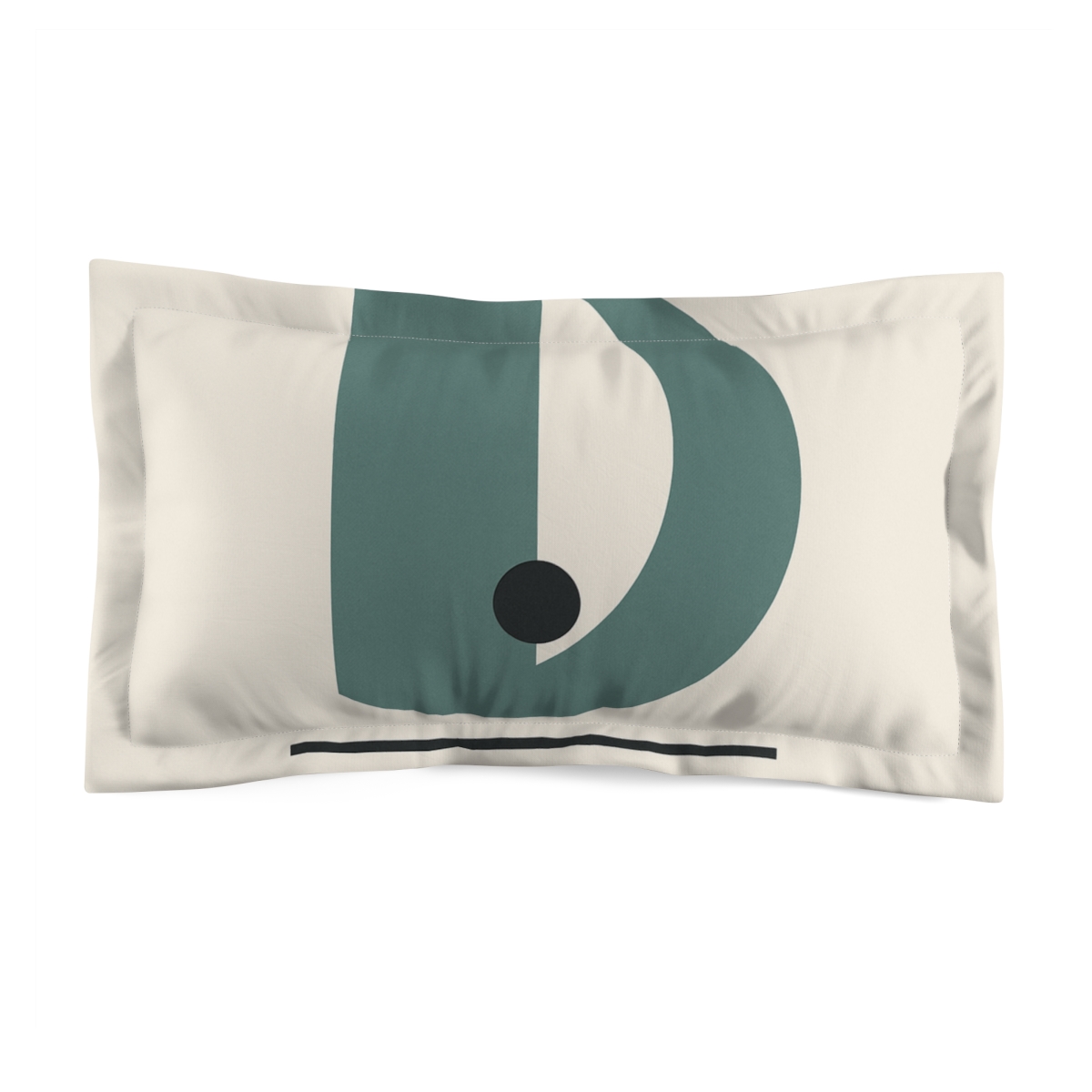 Quiet Triad With Open Crescent stylish throw pillows