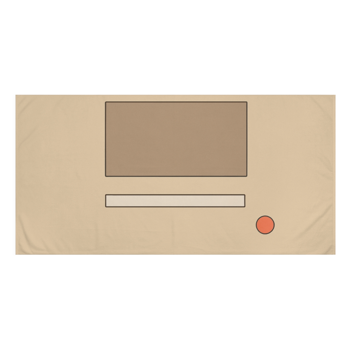 Quiet Trio On Wide Field trendy hand towels