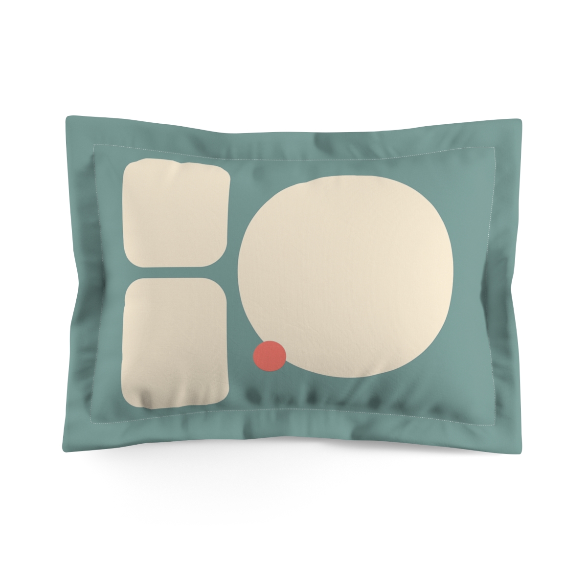 Quiet Trio With Accent Dot personalized decorative pillows