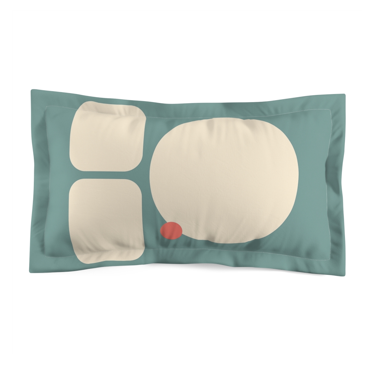 Quiet Trio With Accent Dot personalized decorative pillows