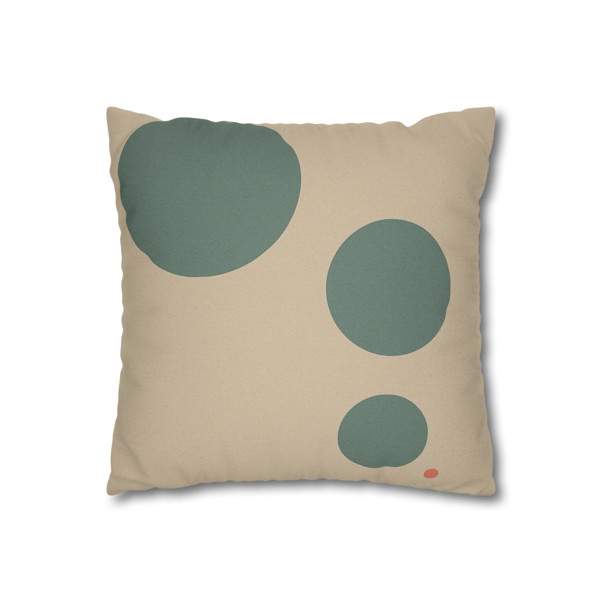 Quiet Triplet Of Offset Circles personalized pillow covers