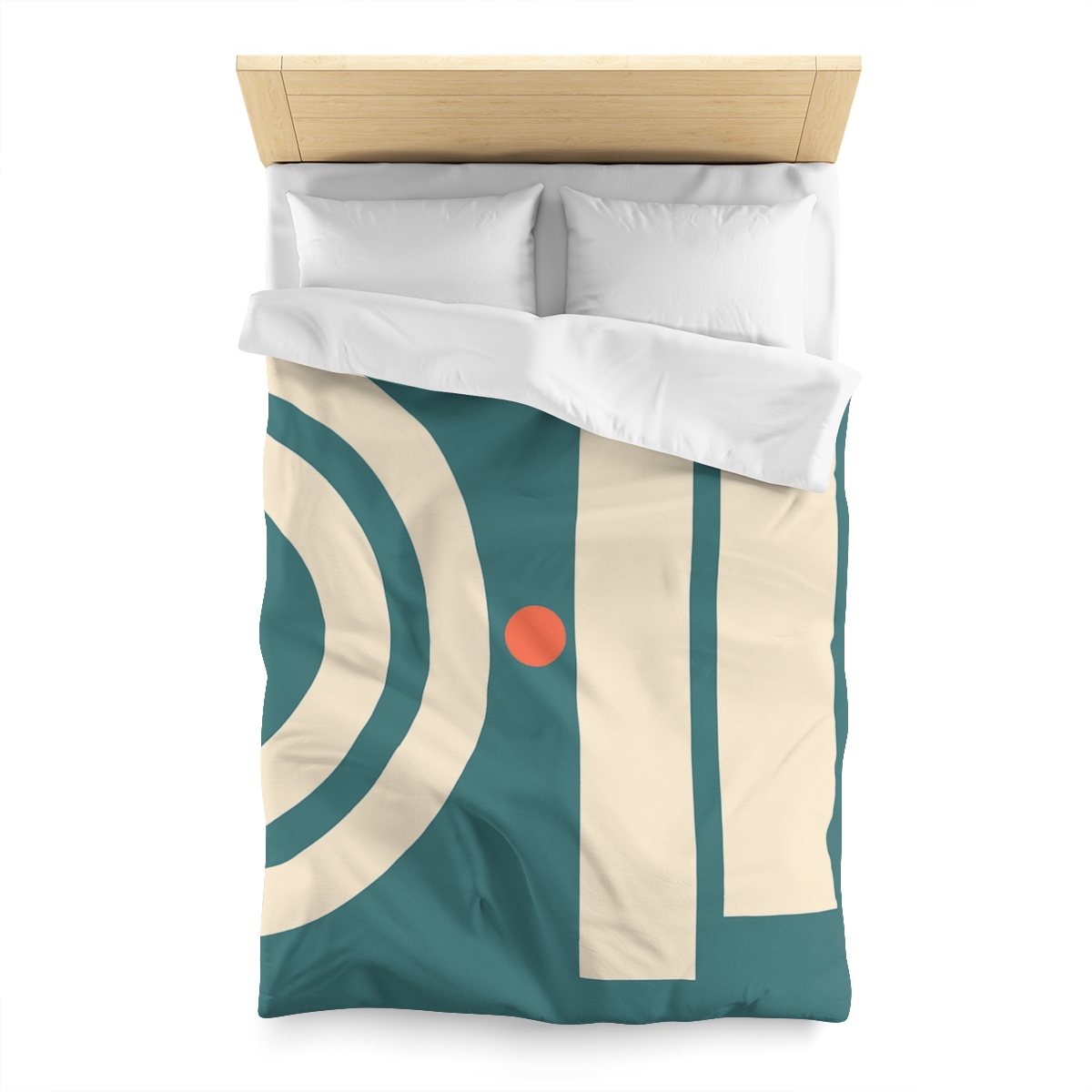 Quiet Triptych Of Arcs And Bars duvets for gifts