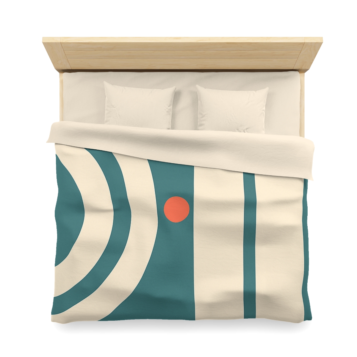 Quiet Triptych Of Arcs And Bars duvets for gifts