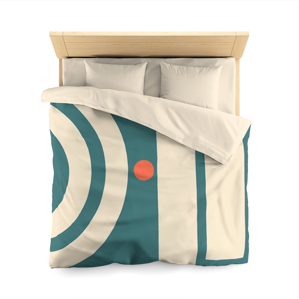 Quiet Triptych Of Arcs And Bars duvets for gifts