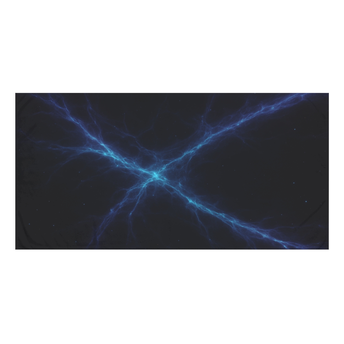 Radiant Cosmic Web Filament unique gift towels